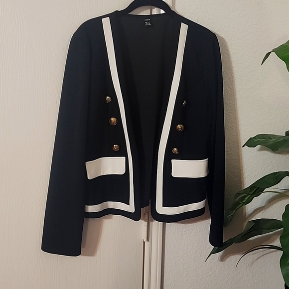 Jackets & Blazers - Black and White jacket